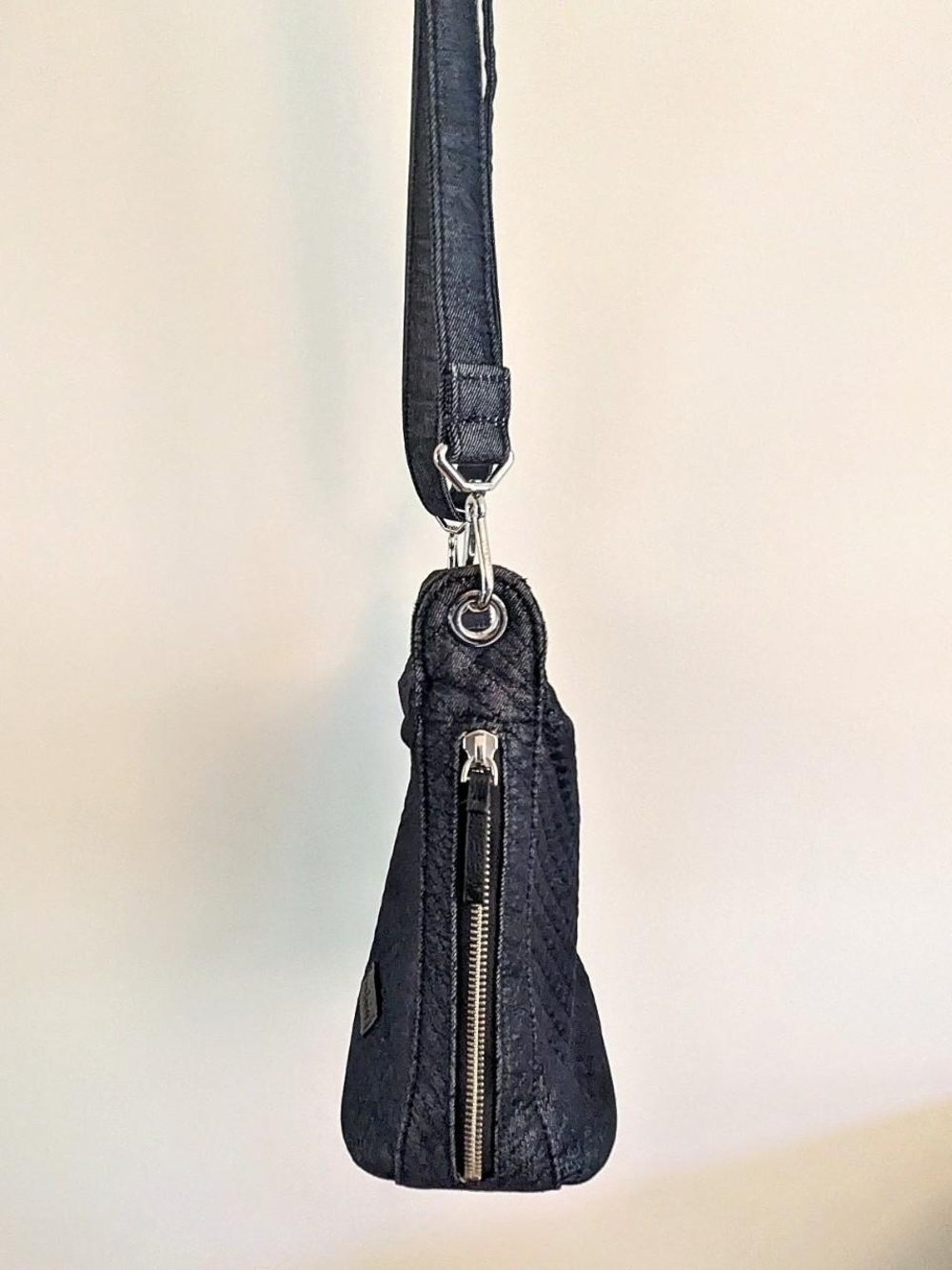 Vera Bradley Dark Denim Quilted Crossbody Bag - Picture 4 of 8